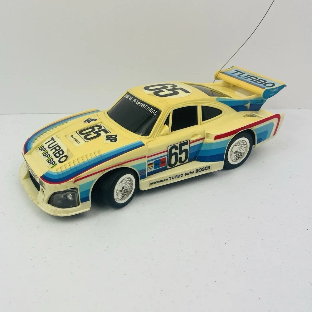Radio Shack K3 935‎ Porsche Remote Control Turbo Gelo Racing Team #65 For Parts